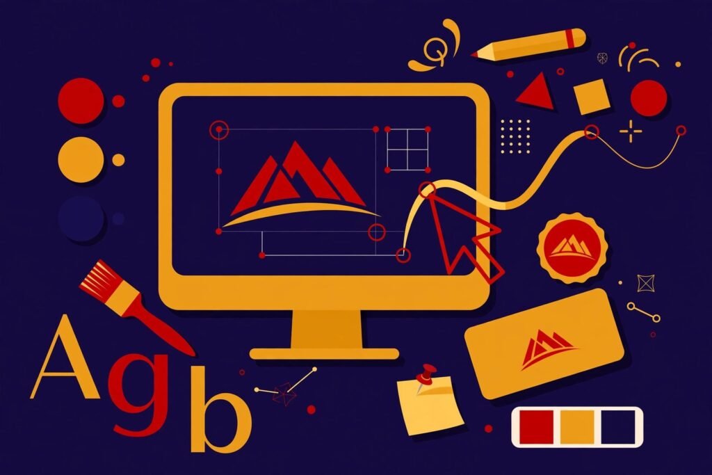 Graphic design services illustration